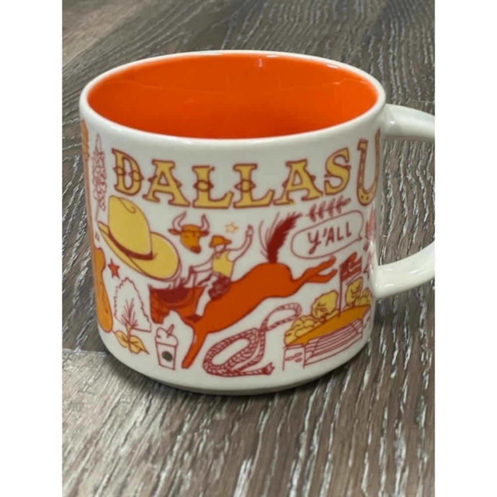 Starbucks Been There Series Dallas Mug Across the Globe Collection 2022 Edition